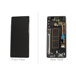 DISPLAY LCD ORIGINALE Samsung N950F Galaxy Note 8 BLU vetrino touch vetro schermo
