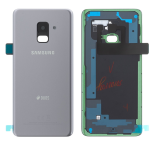 SCOCCA posteriore ORIGINALE per Samsung Galaxy A8 2018 A530 grigio back cover copri batteria 