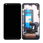 DISPLAY LCD SCHERMO originale per LG Q6 LGM700A nero vetro touch frame assemblato 