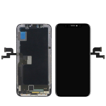 DISPLAY TOUCHSCREEN LCD OLED GX COMPLETO per iPhone X NERO vetro touch schermo vetrino TOP AAA+ HARD
