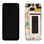 DISPLAY LCD ORIGINALE Samsung G955F Galaxy S8 PLUS GOLD oro vetrino touch vetro schermo