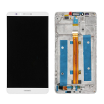 LCD DISPLAY + TOUCH + FRAME COMPLETO PER HUAWEI ASCEND Mate 7 BIANCO vetro touchscreen 