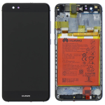 LCD DISPLAY + TOUCH + COMPLETO PER HUAWEI P10 Lite WAS-LX1A LX1a - Nero (Originale) touchscreen vetro