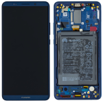 LCD DISPLAY + TOUCH + COMPLETO PER HUAWEI Mate 10 Pro - Blu (Originale)  BLA-L09 BLA-L29  touchscreen vetro