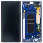 DISPLAY LCD ORIGINALE Samsung N960F Galaxy Note 9 BLU vetrino touch vetro schermo