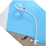 BRACCIO LENTE DI INGRADIMENTO CON LAMPADA A 26 LED FLESSIBILE PER TAVOLO
