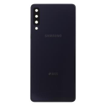 SCOCCA posteriore per Samsung Galaxy A7 2018 A750 Nero back cover copri batteria 