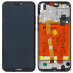 LCD DISPLAY + TOUCH + COMPLETO PER HUAWEI P20 Lite  ANE-LX1  - Nero (Originale) touchscreen vetro