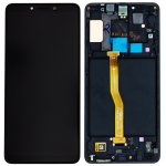 DISPLAY LCD ORIGINALE Samsung A920 Galaxy A9 2018 NERO vetrino touch vetro schermo