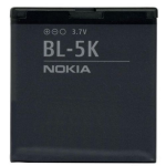 BATTERIA originale BL-5K per NOKIA C7 N85 N86 8MP X7 701 1200mAh