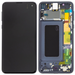 DISPLAY LCD ORIGINALE Samsung G970F Galaxy S10e NERO vetrino touch vetro schermo