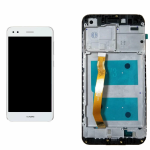 LCD DISPLAY + TOUCH + FRAME COMPLETO PER HUAWEI Y6 PRO 2017 SLA-L22 BIANCO touchscreen vetro