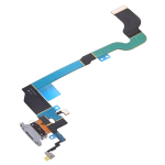 CONNETTORE di carica ricarica completo di flat audio per iPhone X bianco dock microfono