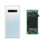 SCOCCA posteriore per Samsung Galaxy S10+ Plus G975F BIANCO back cover copri batteria 
