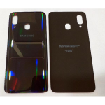 SCOCCA posteriore COMPATIBILE per Samsung A40 A405F nero back cover copri batteria 