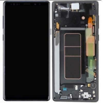 DISPLAY LCD ORIGINALE Samsung N975F Galaxy Note 10+ PLUS NERO vetrino touch vetro schermo