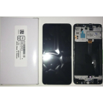 DISPLAY LCD ORIGINALE Samsung A105 Galaxy A10 NERO vetrino touch vetro schermo