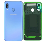 SCOCCA posteriore COMPATIBILE per Samsung A40 A405F blu back cover copri batteria 