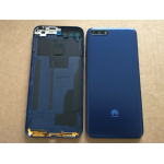 SCOCCA posteriore per Huawei Y6 Prime 2018 ATU-L21 blu back cover copri batteria