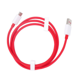 ONEPLUS CAVO DATI RICARICA ORIGINALE USB TYPE-C ROUND D301 RED ricarica veloce