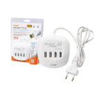 Multipresa Caricatore Rapido 20W 4 Porte Usb 4A Linq T-4A04