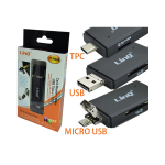 Lettore Memory Card Schede Di Memoria Usb Tipo C Otg Linq It-h468