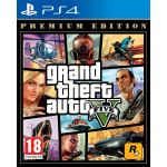 GTA 5 GRAND THEFT AUTO V Premium Edition Playstation 4 PS4 NUOVO SIGILLATO
