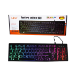 TASTIERA USB retroilluminata linq LED-K25 sottile tasti basso profilo low prof..
