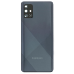 SCOCCA posteriore ORIGINALE per Samsung Galaxy A71 nero back cover copri batteria 