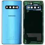 SCOCCA posteriore per Samsung Galaxy S10+ Plus G975F BLU back cover copri batteria 
