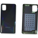 SCOCCA posteriore COMPATIBILE per Samsung A51 A515F nero back cover copri batteria 