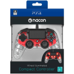 NACON CONTROLLER WIRED ILLUMINATED COMPACT CONTROLLER PS4/PC ACCESS. PLAYSTATION 4