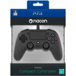 NACON CONTROLLER WIRED COMPACT EDITION - BLACK CONTROLLER PS4/PC ACCESS. PLAYSTATION 4