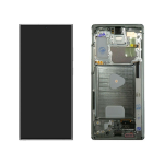 DISPLAY LCD ORIGINALE Samsung N980F Galaxy Note 20 GRIGIO vetrino touch vetro schermo