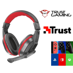 CUFFIE GAMING CON MICROFONO Trust ZIVA PER PC XBOX ONE PS4 SWITCH 21953