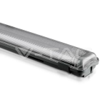 V-TAC VT-15022 TUBO LED PLAFONIERA 2X22W LAMPADINA 150CM IMPERMEABILE - LUCE BIANCO NATURALE - SKU 6388
