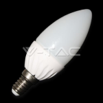 V-TAC VT-1818 LAMPADINA LED E14 4W CANDELA - COLORE BIANCO NATURALE - SKU 4166