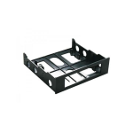 BRACKET ADJ AH250 - ADATTATORE PER 1 DISPOSITIVO DA 3.5'' IN 1 BAY DA 5.25'' CON 8 VITI INCLUSE - COLORE NERO
