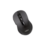 MOUSE WIRELESS ADJ MW136 6D PURE EVO - RISOLUZIONE: 1200/1800/2400/3600 DPI - TECNOLOGIA OTTICA - MINI RICEVITORE INCLUSO - COLORE NERO
