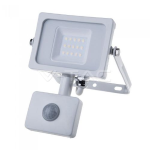 V-TAC PRO VT-10-S FARETTO LED 10W ULTRA SOTTILE SLIM CHIP SAMSUNG CON SENSORE COLORE BIANCO - SKU 434