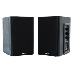 PRO-SOUND SPEAKER ADJ SET 2.0 - POTENZA IN USCITA: 30W (RMS) - CONTROLLO LATERALE DEL VOLUME, DEGLI ALTI E DEI BASSI - IN LEGNO - COLORE NERO