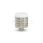 V-TAC ADATTATORE PER LAMPADINE DA E40 A E27 - SKU 3417