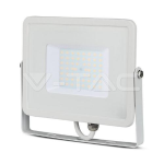 V-TAC PRO VT-50 FARO LED SMD 50W ULTRASOTTILE CHIP SAMSUNG DA ESTERNO COLORE BIANCO - BIANCO NATURALE SKU 410