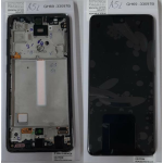 DISPLAY LCD ORIGINALE Samsung A525 A526 Galaxy A52 NERO vetrino touch vetro schermo