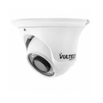 TELECAMERA DOME IP VULTECH VS-IPC2520DMF-LT 1/2,9" 2 MPX 1080P H.265 POE 3,6MM 18PCS LED IR SMD 25M P2P SMART