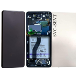 DISPLAY LCD ORIGINALE Samsung G998 Galaxy S21 Ultra PHANTOM BLACK vetrino touch vetro schermo + Batteria
