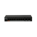 SWITCH 8 PORTE POE+ 10-100 MBPS / 2 PORTE 10-100-1000 MBPS DI RILANCIO, UNMANAGED, POTENZA MAX. 96W, HI-POE SULLA PORTA NR. 1 - DAHUA PFS3010-8ET-96