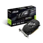 SCHEDA VIDEO 4GB ASUS PH-GTX1050TI-4G NVIDIA GTX1050 4GDDR5 128BIT PCIE3.0 DVI-D HDMI DP HDCP OPENGL4.5 2 SLOT
