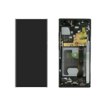 DISPLAY LCD ORIGINALE Samsung N986F Galaxy Note 20 Ultra 5G NERO vetrino touch vetro schermo