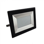 V-TAC VT-40101 E-SERIES FARO LED SMD 100W ULTRA SOTTILE DA ESTERNO COLORE NERO - LUCE BIANCO NATURALE - SKU 5965